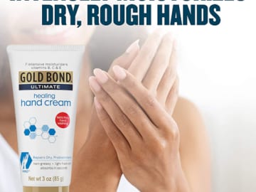 Gold Bond Ultimate Healing Hand Cream as low as $3.29 Shipped Free (Reg. $7.25) – FAB Ratings! | Lasts Through Handwashing