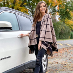 Stay Warm and Stylish this winter with this FAB Wrap Shawl, As low as $14.99 After Code!