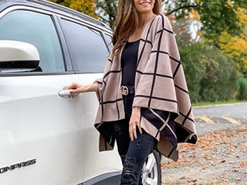 Stay Warm and Stylish this winter with this FAB Wrap Shawl, As low as $14.99 After Code!