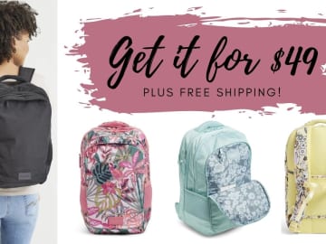 Vera Bradley XL Backpack Only $49 Shipped!