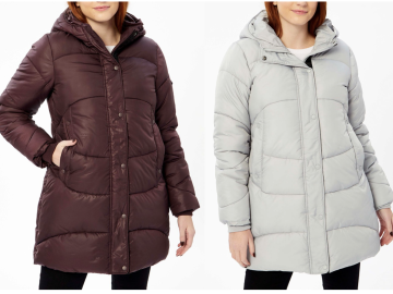 Women’s Steve Madden Hooded Puffers for $44.99 after exclusive discount! (Includes Plus Sizes!)