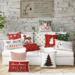 Home for Christmas Pillow Covers for $12.99 shipped!