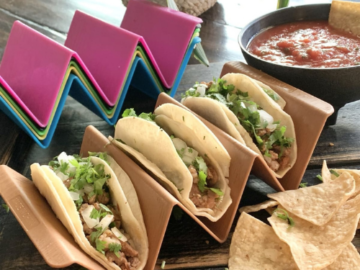 3-Pack Multi Colored Taco Holders $11.99 Shipped (Reg. $24.99) | $4 each Holder!