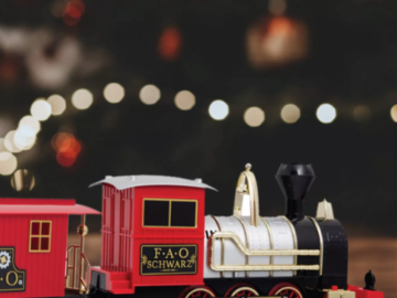 FAO Schwarz 30-Piece Train Set Motorized with Sound $39.99 Shipped Free (Reg. $100)