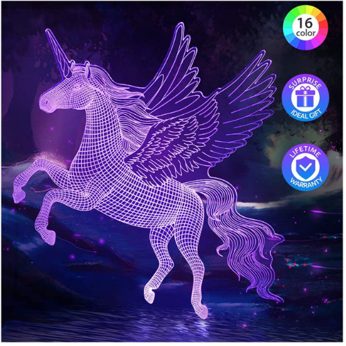 Unicorn Night Lights for Girl’s Room $10 After Code (Reg. $19.99) – 1K+ FAB Ratings!