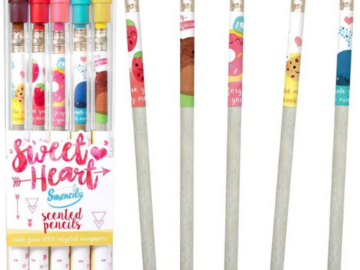 5 Count Sweetheart Smencils/Scented Pencils $7.99 (Reg. $9.99) | $1.60 per pencil