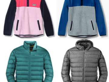 Eddie Bauer Early Black Friday! Kid’s Fleece Jackets $14.99 (Reg. $40+) + Adult CirrusLite Jackets & more!