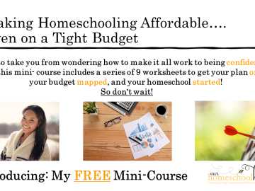 Free Mini-Course: Making Homeschooling Affordable