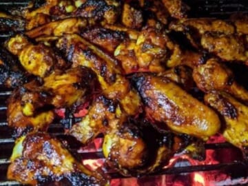 grilled chicken wings