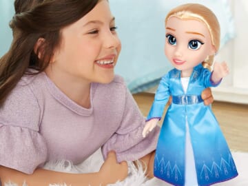 Disney Frozen 2 Elsa Travel Doll, 14 Inches $12.66 (Reg. $20)