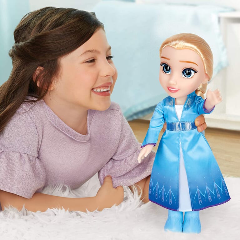 Disney Frozen 2 Elsa Travel Doll, 14 Inches $12.66 (Reg. $20)