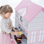 Walmart Black Friday! 2 in 1 Doll House and Play Kitchen with 15 Accessories $69 Shipped (Reg. $178)