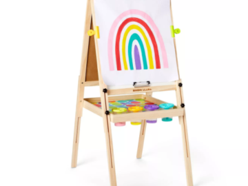 Target Black Friday! 2-sided Dry Erase/Chalkboard Collapsible Easel $35 (Reg. $70)