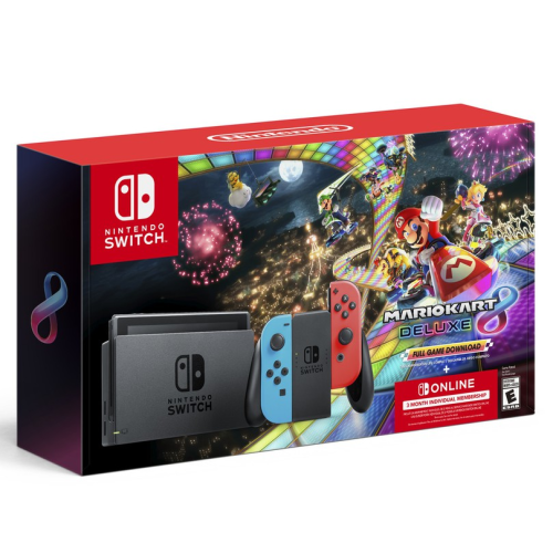 Target Black Friday! Nintendo Switch + Mario Kart 8 Deluxe + 3 Month Online Bundle $299