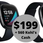 Fitbit Sense Advanced Smartwatch for $199 Shipped + $60 Kohl’s Cash