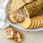 Have Plenty Of Amish Country Cheese On Hand For Your Holiday Entertaining – Try My Cranberry Pistachio Swiss Colby Cheese Log