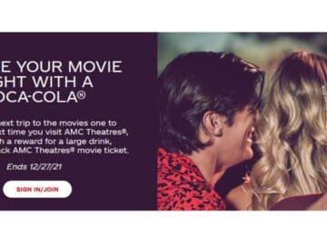 AMC Theatres Holiday Instant Win Promotion