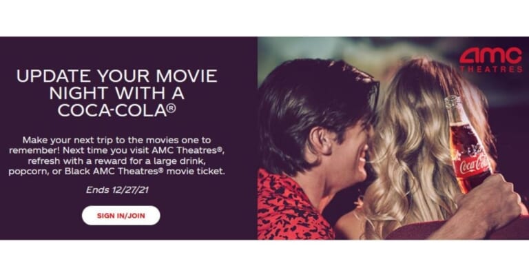 AMC Theatres Holiday Instant Win Promotion