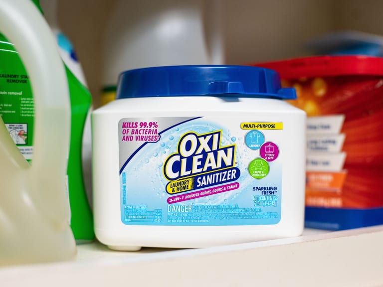 When Life Gets Messy, Clean It Up With New OxiClean™ Laundry & Home Sanitizer