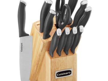 JCPenney Black Friday! Cuisinart 12pc Color Pro Collection Knife Block Set $19.99 (Reg. $120)