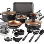 Cooks 30-piece Aluminum Non-Stick Cookware Set