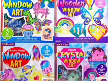 Walmart Black Friday! 60-Count Window Art Creations Activity Kit $10 (Reg. $25) | $0.17 each!