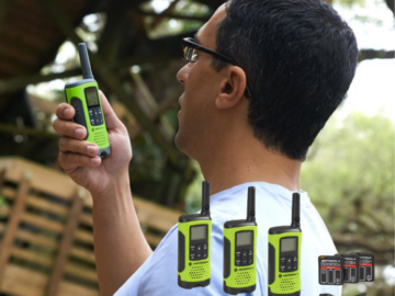 3-Pack Motorola Talkabout Rechargeable Two-Way Radios, Walkie Talkies $34.99 (Reg. $89.99)