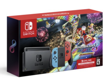 *HOT* Nintendo Switch with Joy Con Controller & Mario Kart Game IN STOCK for $299 shipped!!