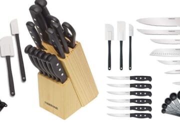 Farberware 22-Piece Knife Block Set for $13.25