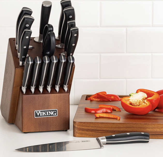 *HOT* Viking 17-Piece Stainless Steel Knife Set for $199.99! (Reg. $640!)