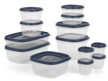 Rubbermaid EasyFindLids 26-Piece Food Storage Container Set for $7!