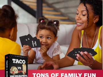 Today Only! Amazon Early Black Friday! Taco vs Burrito Deck Card Games from $8.51 (Reg. $15+) – FAB Ratings!