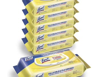 Lysol Disinfectant Handi-Pack Wipes, 6-Pack for $10.99 shipped!