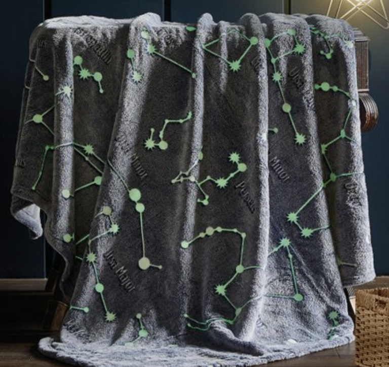 Giftable Glow-In-The-Dark Throws for $15.29 after exclusive discount!