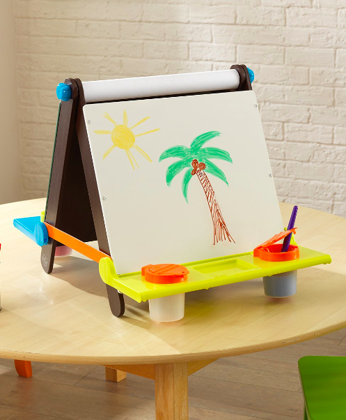 Tabletop Chalkboard & Easel