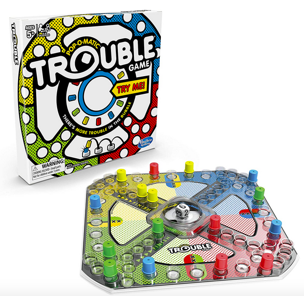 Hasbro Gaming Trouble Board Game