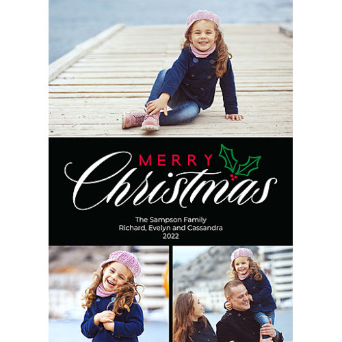 Walmart Black Friday! 20 Count Custom Christmas Cards $5 (Reg. $12.80) – $0.25 each!