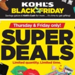 Extra Kohl’s Black Friday Deals!!