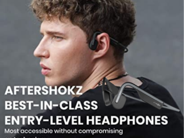 Today Only! AfterShokz Open-Ear Bluetooth Headphones from $54.95 Shipped Free (Reg. $79.95) | Black Friday Deals!