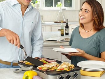 Cuisinart Stainless Steel Nonstick Griddler $79.99 (Reg. $145)