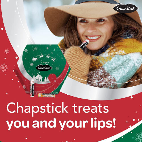 12 Days of ChapStick Holiday Advent Calendar Lip Balm Gift Set $14.15 (Reg. $15) – $1.18 per tube!