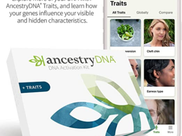 Today Only! AncestryDNA + Traits DNA Ancestry Test Kit $48 Shipped Free (Reg. $119) – FAB Ratings! 12K+ 4.7/5 Stars!