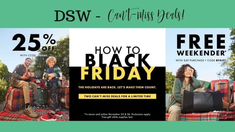 DSW | Extra 25% Off + Free Shipping + Gift!