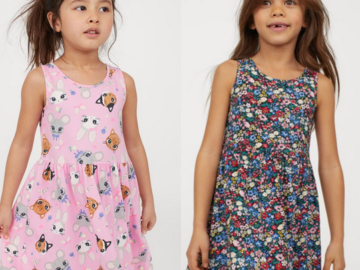 *HOT* H&M Girl’s Patterned Jersey Dresses only $2.79!