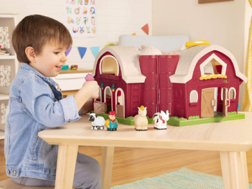 Today Only! Amazon Black Friday! 6-Piece Battat Big Red Barn Playset $13.99 (Reg. $22.50)