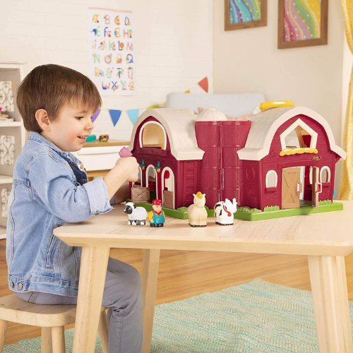 Today Only! Amazon Black Friday! 6-Piece Battat Big Red Barn Playset $13.99 (Reg. $22.50)