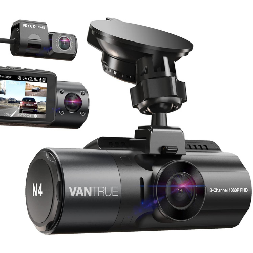 Today Only! Amazon Cyber Monday! N4 3 Channel 4K Dash Cam $174.99 Shipped Free (Reg. $289.99)