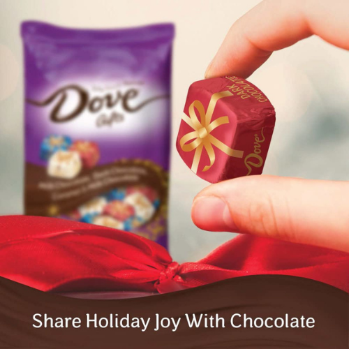 Amazon Cyber Monday! DOVE PROMISES Holiday Gifts Assorted Chocolate Candy Bag, 24 oz $8.98 (Reg. $23.55)