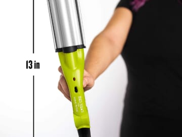 Bed Head Wave Artist Ceramic Deep Hair Waver for Beachy Waves, Green $23.72 (Reg. $29.99) – FAB Ratings!