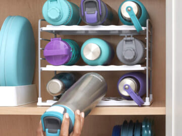 Amazon Cyber Deal! UpSpace Water Bottle Organizer $15.49 (Reg. $25) – FAB Ratings!